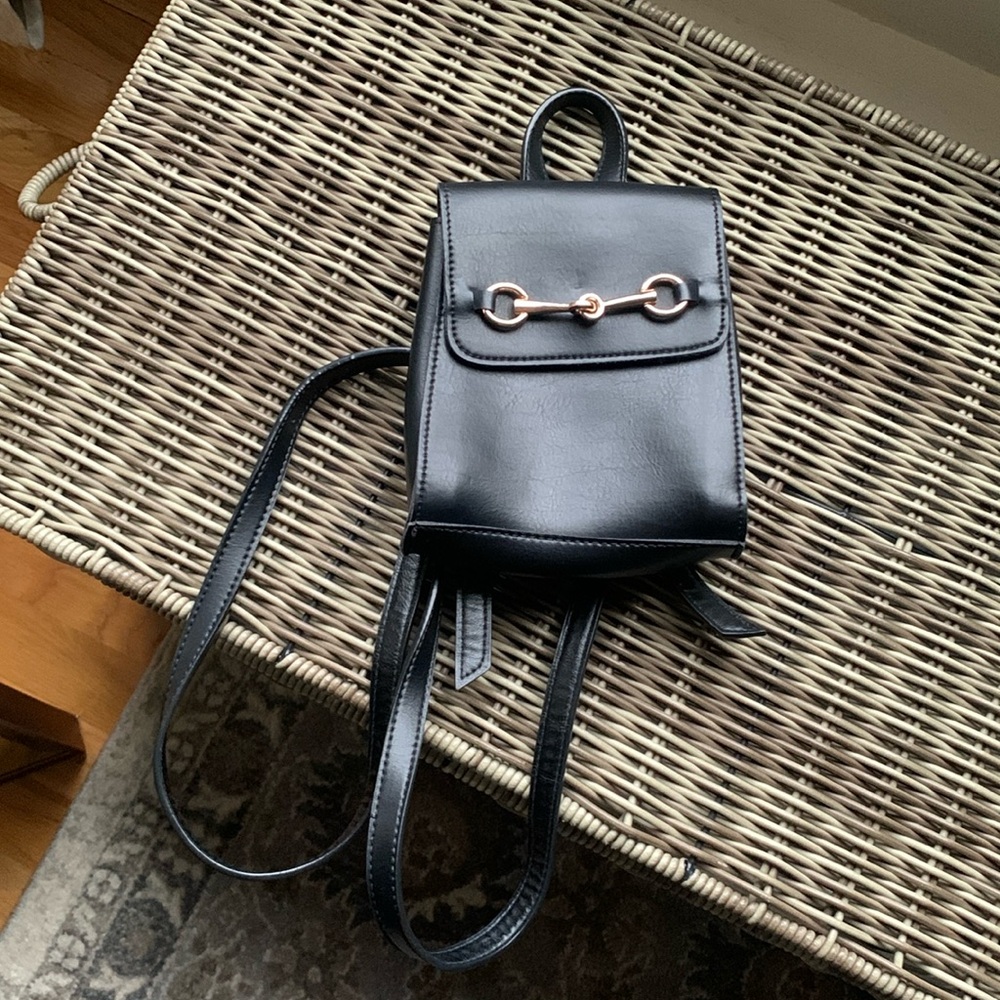 Brandy Melville Leather Backpack
